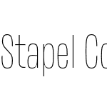 Stapel Condensed