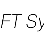 FT System Grotesk
