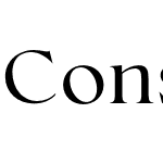 Conso Serif