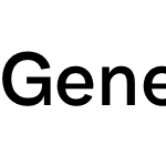 Genera Grotesk