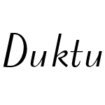 Duktus