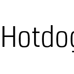 Hotdogger Sans