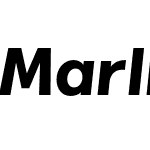 Marlin Sans Slant