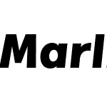 Marlin Sans Slant