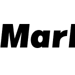 Marlin Sans SQ Slant