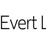 Evert Latin Display