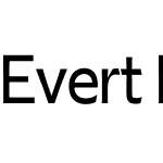 Evert Latin Display VF