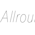 Allrounder Grotesk