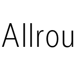 Allrounder Grotesk