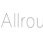 Allrounder Grotesk