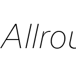 Allrounder Grotesk