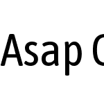 Asap Condensed VF Beta