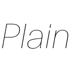 Plain