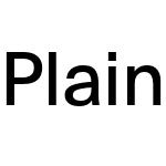 Plain