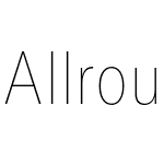 Allrounder Grotesk