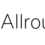 Allrounder Grotesk