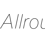 Allrounder Grotesk