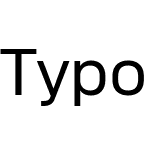 TypoPRO D-DIN Expanded