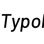 TypoPRO Barlow