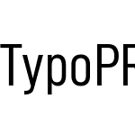 TypoPRO D-DIN Condensed