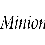 Minion Pro