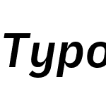 TypoPRO IBM Plex Mono