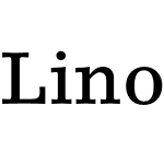 LinoLetter Std