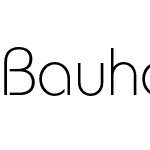 Bauhaus Std