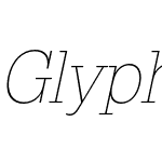 Glypha LT Std