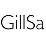 Gill Sans Std