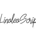 Linoleo Script