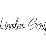 Linoleo Script