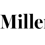 Miller Banner Condensed