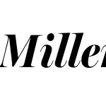 Miller Banner Condensed