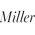 Miller Banner Condensed