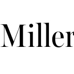 Miller Banner Condensed