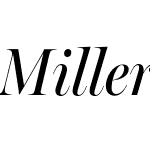 Miller Banner Condensed