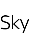 Sky Text