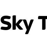 Sky Text