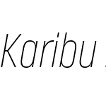 Karibu Narrow