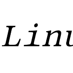 Linux Libertine Mono T