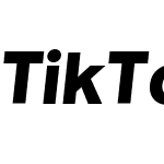 TikTok Sans Display Dark