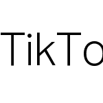 TikTok Sans Display Dark