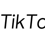 TikTok Sans Display Dark