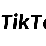 TikTok Sans Text