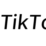 TikTok Sans Text Dark