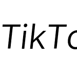 TikTok Sans Text Dark