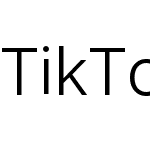 TikTok Sans Text