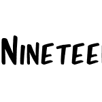 Nineteen Sans Serif