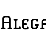 Alega Serif SC Offc Pro